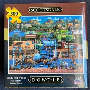 Dowdle Scottsdale Arizona 500 piece puzzle 🧩 NIB